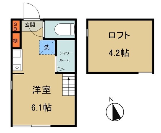 stage赤羽西の物件間取画像
